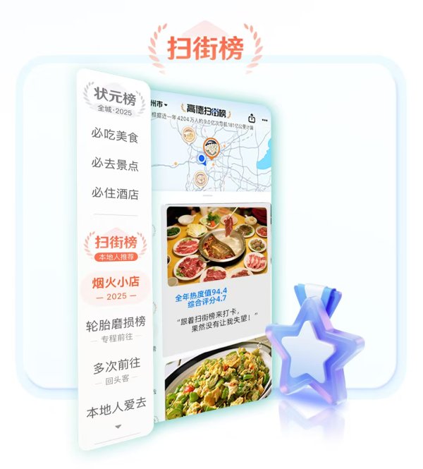 配资选股 “高德扫街榜”全新发布 将发放超10亿补贴支持烟火好店